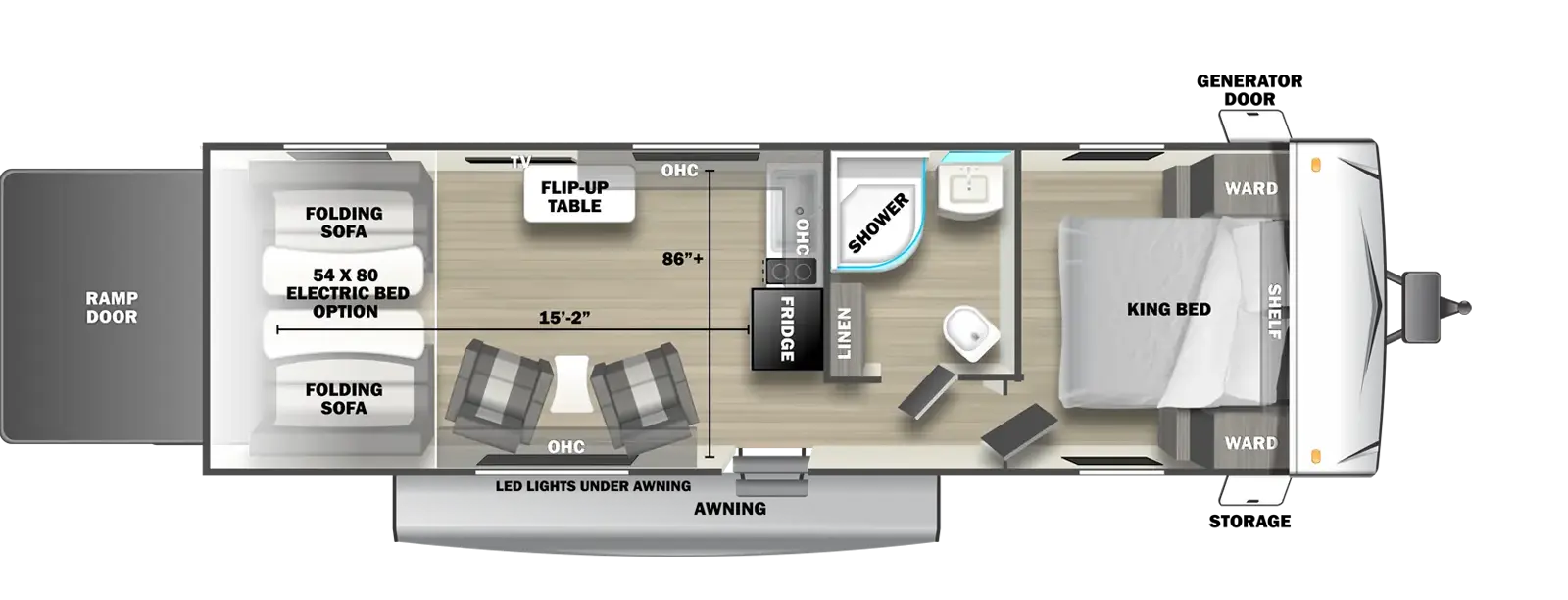 2750SLX Floorplan Image